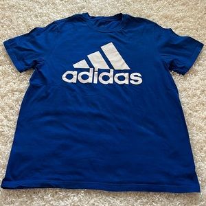 Men's Adidas Logo Shirt - Blue